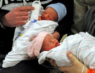 Mostly Male Woman Gives Birth To Twins