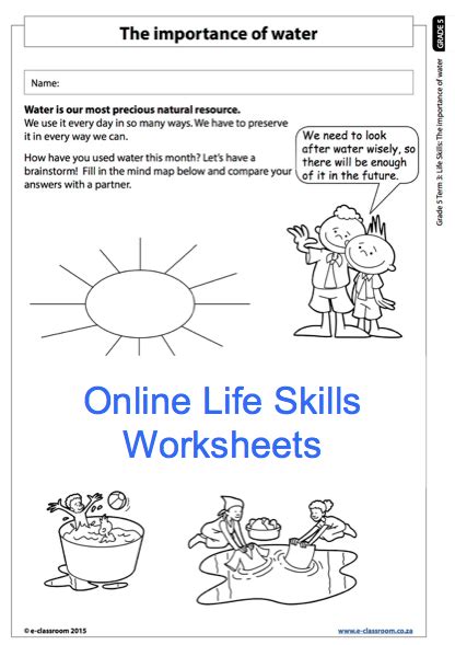 The nature of the natural sciences subject determines how it should be taught and learnt and thus assessed. Grade 5 Online Life Skills Worksheet, The Importance of ...