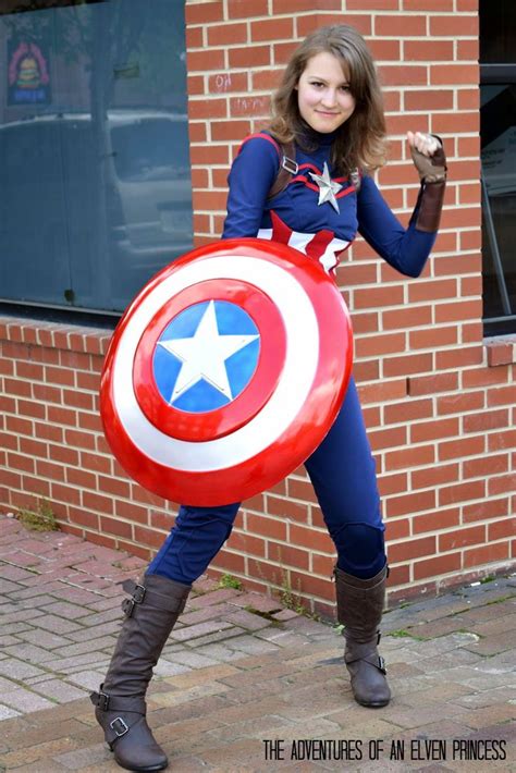 Stunning Captain America Cosplay Photoshoot