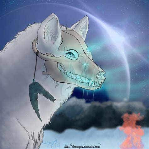 Spirit Wolf By Cherryvyxin On Deviantart