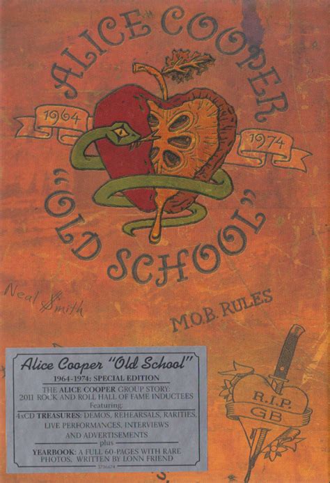 Alice Cooper Old School 1964 1974 Cd Compilation Discogs