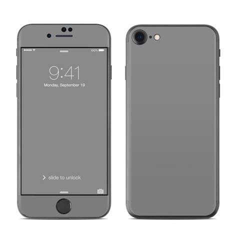 Apple Iphone 7 Skin Solid State Grey By Solid Colors Decalgirl