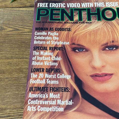 Vtg Penthouse Magazine October 1994 Heidi Lynne Centerfold Pet Month
