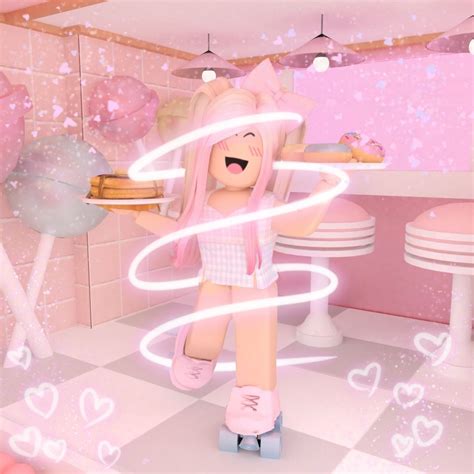 Aesthetic Wallpaper Pink Roblox Aesthetic Roblox Girl Wallpapers My