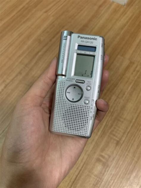Panasonic Rr Qr120 Handheld Digital Ic Voice Recorder Tested