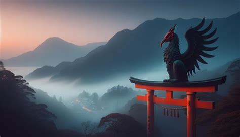 Tengu Japanese Mountain Demon Mythology Vault