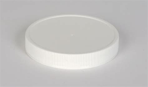45 400 White Plastic Cap Polypropylene W F 217 Liner