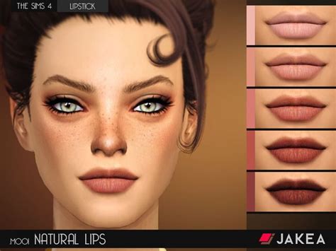 Jakeasims Jakea M001 Natural Lips Sims 4 Sims 4 Cc