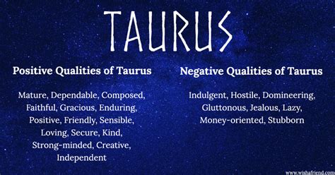 Find Positives And Negatives Of Your Zodiac Sign Taurus