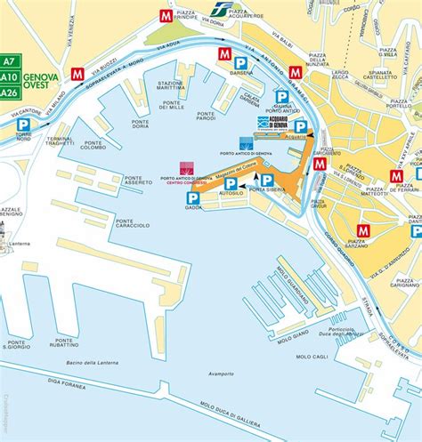 Genoa Italy Cruise Port Map Printable Cruise Port Genoa Genoa Italy