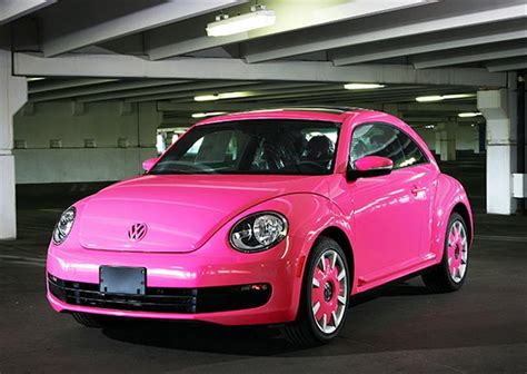 Vw Beetle Wrapped Hot Pink Ink Monstr Denverco Us 136600
