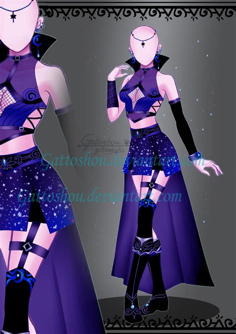 Female Outfit 231 Auction Closed By Gattoadopts On Deviantart Anime Outfits Super Hero