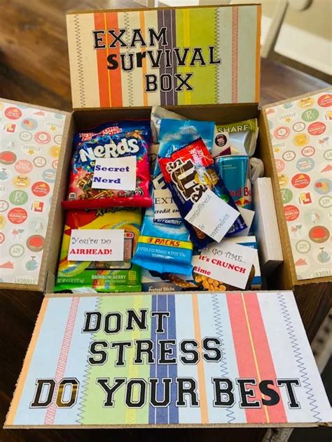 Diy Finals Week College Care Packages 12 Ideas To Take The Pressure