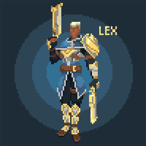 Every Champion In Pixel Art Style 23 Lex R Paladins