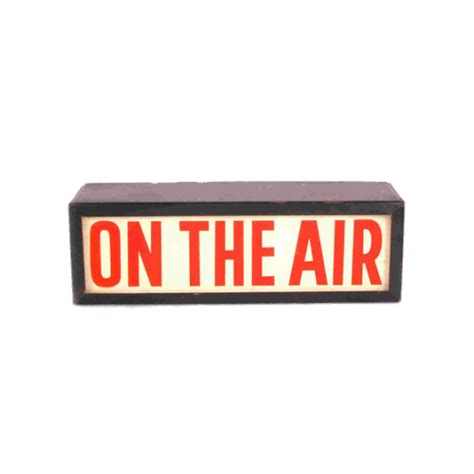 On The Air Sign Transparent Png Stickpng On Air Sign Air Signs Signs