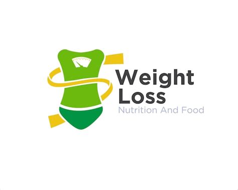 Premium Vector Scales And Body Weight Loss Measurement Logo Designs