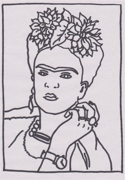 10 Top Frida Kahlo Coloring Pages