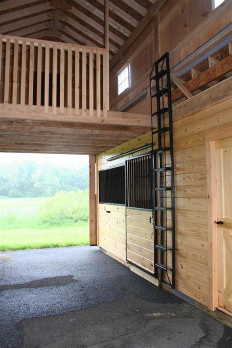 Monitor Barn With Half Hay Loft For Additional Natural Light In The