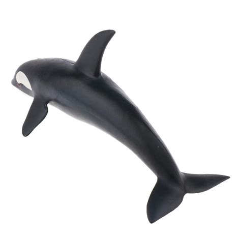 2pcs Sea Ocean Animals Pool Toys Realistic Plastic Whale Figures Model