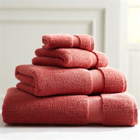 Indulgence Coral Washcloth Pink Coral Bath Towels Coral Towel Towel
