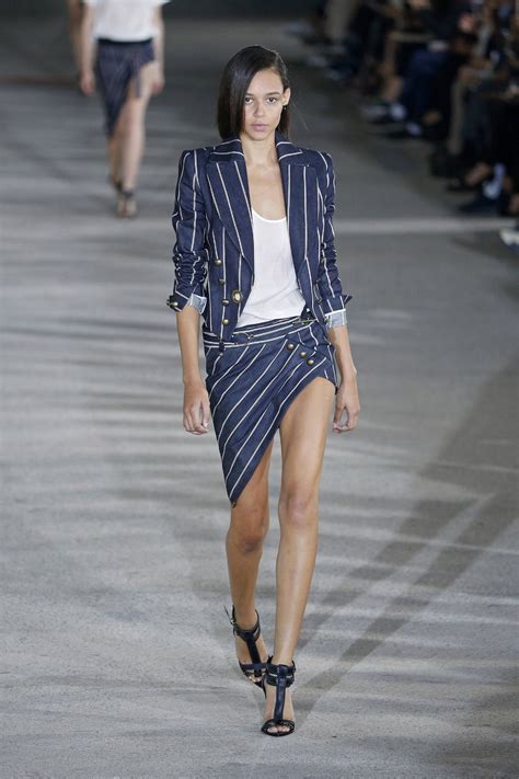 Anthony Vaccarello Ready To Wear Fashion Show Collection Spring Summer
