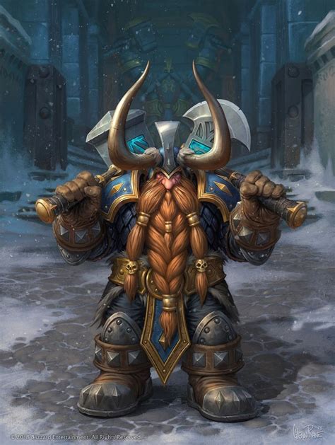 Glenn Rane On Personnages World Of Warcraft Nain Fantasy Personnage