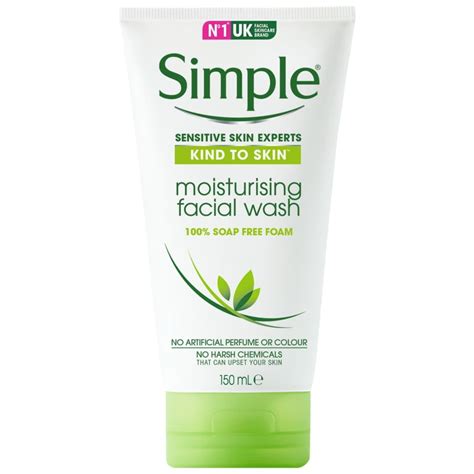 Simple Moisturising Face Wash 150ml Skincare Bandm