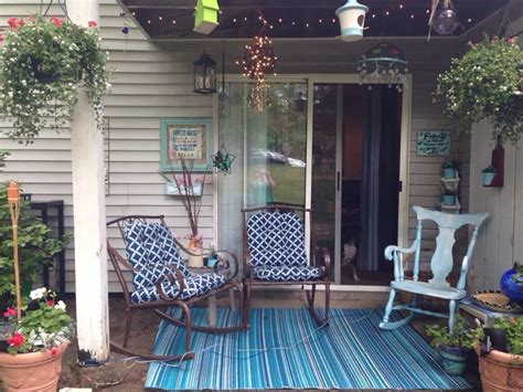 Shop our clearance patio furniture outlet! Patio using mostly repurposed items and ideas from ...