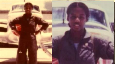 meet brenda robinson she was the navy s first african american female pilot to earn her wings
