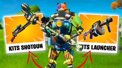 Fortnite How To Get Kits Shockwave Launcher And Charge Shotgun