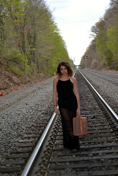 Photo Shoot On The Train Tracks Train Tracks Photoshoot Railroad Tracks