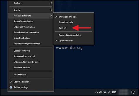 How To Disable News And Interests In Windows 10