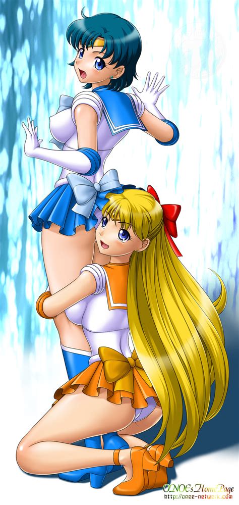 Mizuno Ami Aino Minako Sailor Mercury And Sailor Venus Bishoujo