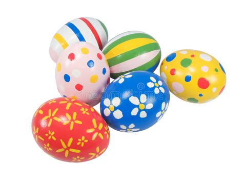 Hand Painted Easter Eggs Stock Image Image Of Eggs Colour 4379161