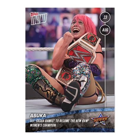 Asuka™ Wwe Topps Now® Card 44 Print Run 209