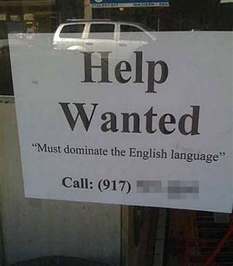 28 Clever And Funny Help Wanted Ads Funny Gallery Ebaums World