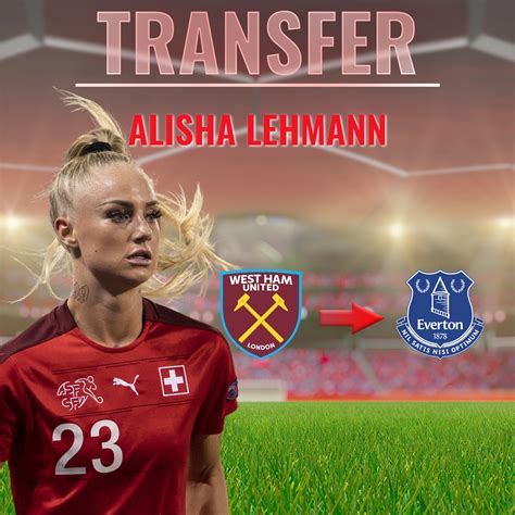 It means they have to put affection aside for 90 minutes twice a season. Alisha Lehmann leihweise zu Everton /... - Schweizerischer ...