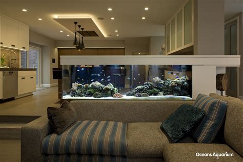 16 Truly Amazing Interiors With Fascinating Aquarium Wall Aquarium