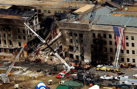 911 Pentagon Damage High Resolution Aerial Photos