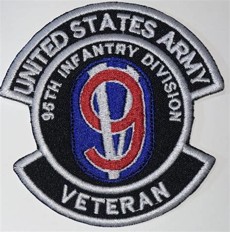 Us Army 95th Infantry Division Veteran Patch Decal Patch Co
