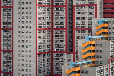 Stacked Urban Architecture Of Hong Kong On Behance
