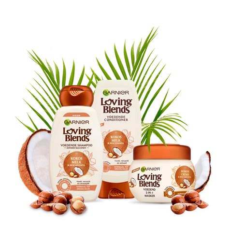 Garnier Loving Blends Kokos And Macadamia Conditioner 6x 200ml