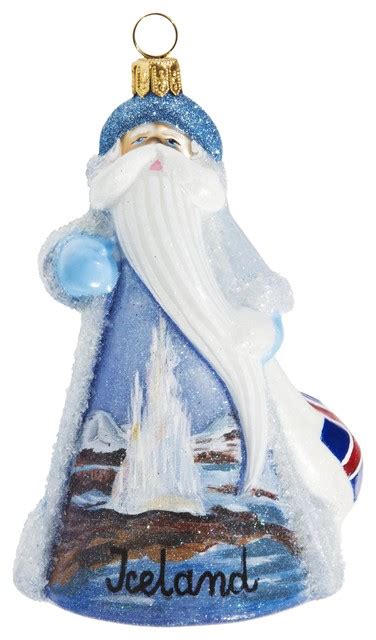 Iceland Santa Ornament Traditional Christmas Ornaments By Joy To