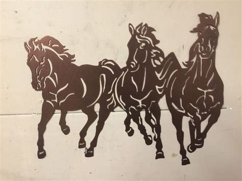 Magical, meaningful items you can't find anywhere else. HorSe WESTERN METAL ART RANCH RUSTIC LODGE MOUNTAIN CABIN ...