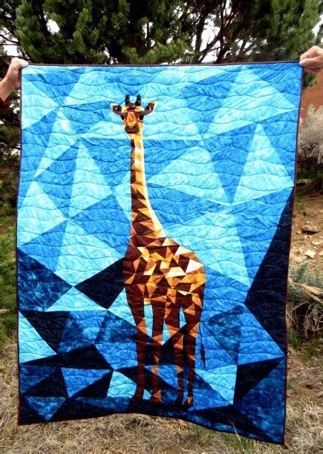Georgia The Giraffe From Jungle Abstractions Paper Pieced Giraffe