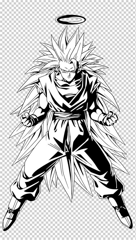 Check spelling or type a new query. Goku super saiyan blanco y negro línea arte mangaka, ilustración bocetos, historietas, blanco ...