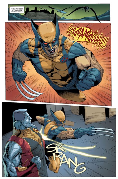 Colossus Vs Wolverine Proves His Power Can Stand Up To Adamantium