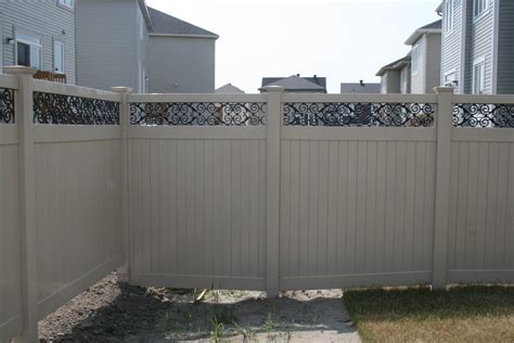 Maybe you would like to learn more about one of these? Hudson PVC / Vinyl Fence with Iron Topper | Fence-All ...