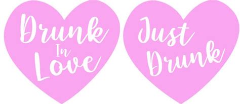 Drunk In Love Svg Bachelorette Party Koozies