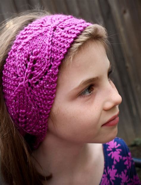 This pattern is easy to knit and looks very elegant. Leaf Lace Knitting Patterns - In the Loop Knitting